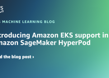 Introducing Amazon EKS help in Amazon SageMaker HyperPod